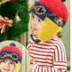 Baby and Toddler Winter hat Hooded Winter Pilot  Beanie Warm baby cap - EX-STOCK CANADA