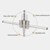 Adjustable Decorative False Ceiling Hole Cutter - EX-STOCK Canada
