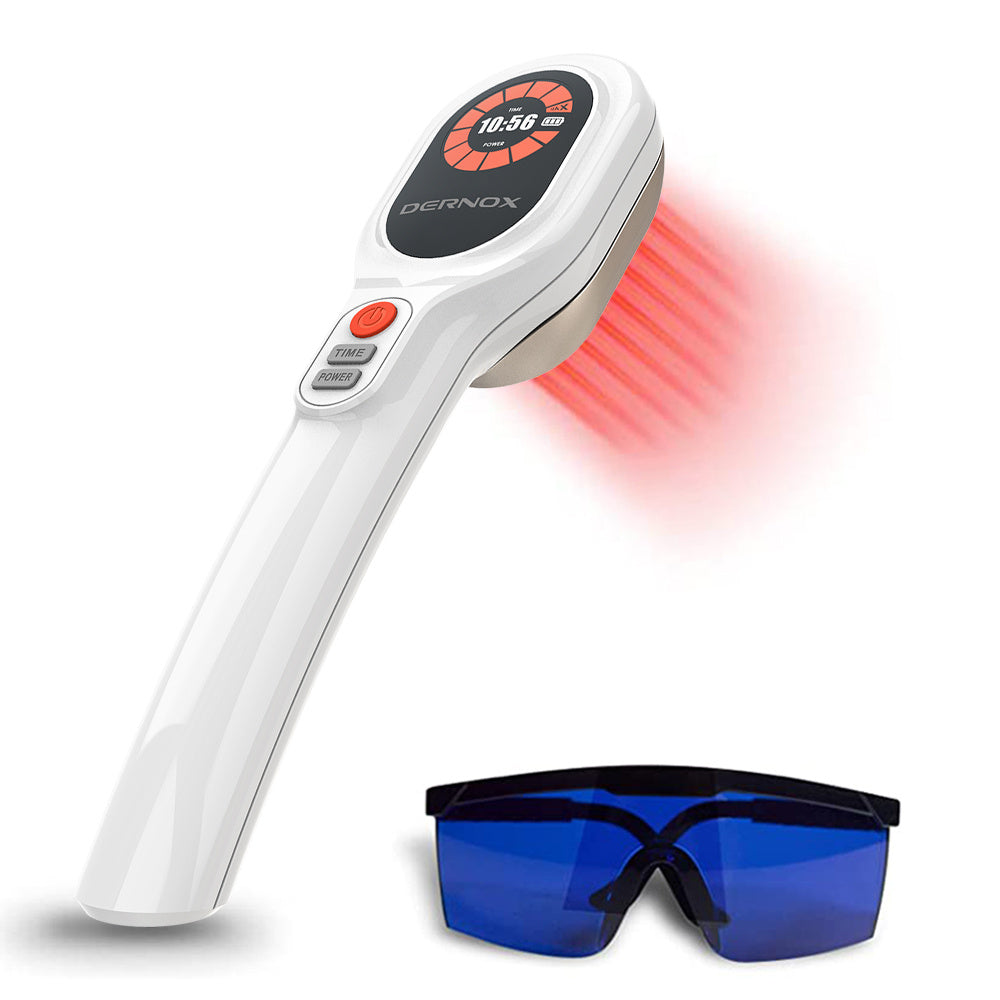 Dernox Handheld Physiotherapy Lllt-808 Red Light Treatment Body Pain Relief Medical Infrared Cold Laser Therapy Device EX-STOCK Canada 