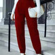 New Cargo Pants Fashion Casual Multi-pocket Elastic Waist Pencil Pants For Women - EX-STOCK CANADA