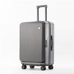 Front Open Luggage 20-inch Boarding Drop-resistant Trolley Case Extended Luggage Case | EX-STOCK Canada 