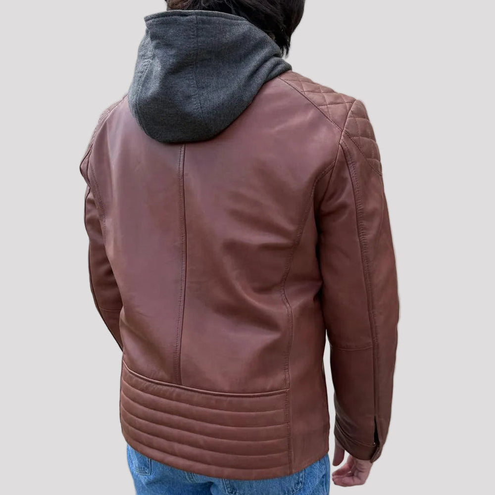 BOL Men's Alvin Lambskin Leather Jacket 