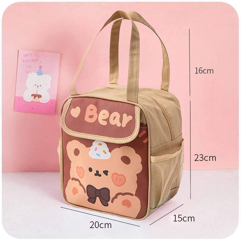 Portable Insulation Bag Bento Bag Bento Bag Lunch Bag EX-STOCK