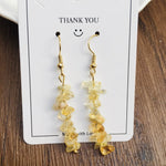 Handmade DIY Natural Crystal Stone Beaded Earrings - EX-STOCK Canada