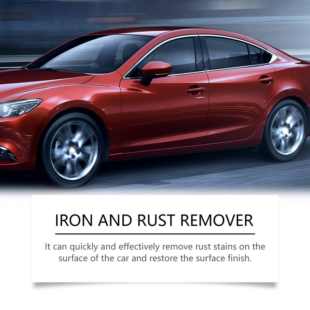 Car Rust Remover & Tire Cleaner Spray – Multi-Surface Stain & Rust Removal (120ml)