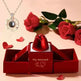 Hot Valentine's Day Gifts Metal Rose Jewelry Gift Box Necklace For Wedding Girlfriend Necklace Gifts - EX-STOCK CANADA