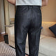 New Pure Color Casual Versatile Straight Leg Professional Business Work Trouser for men - EX-STOCK Canada