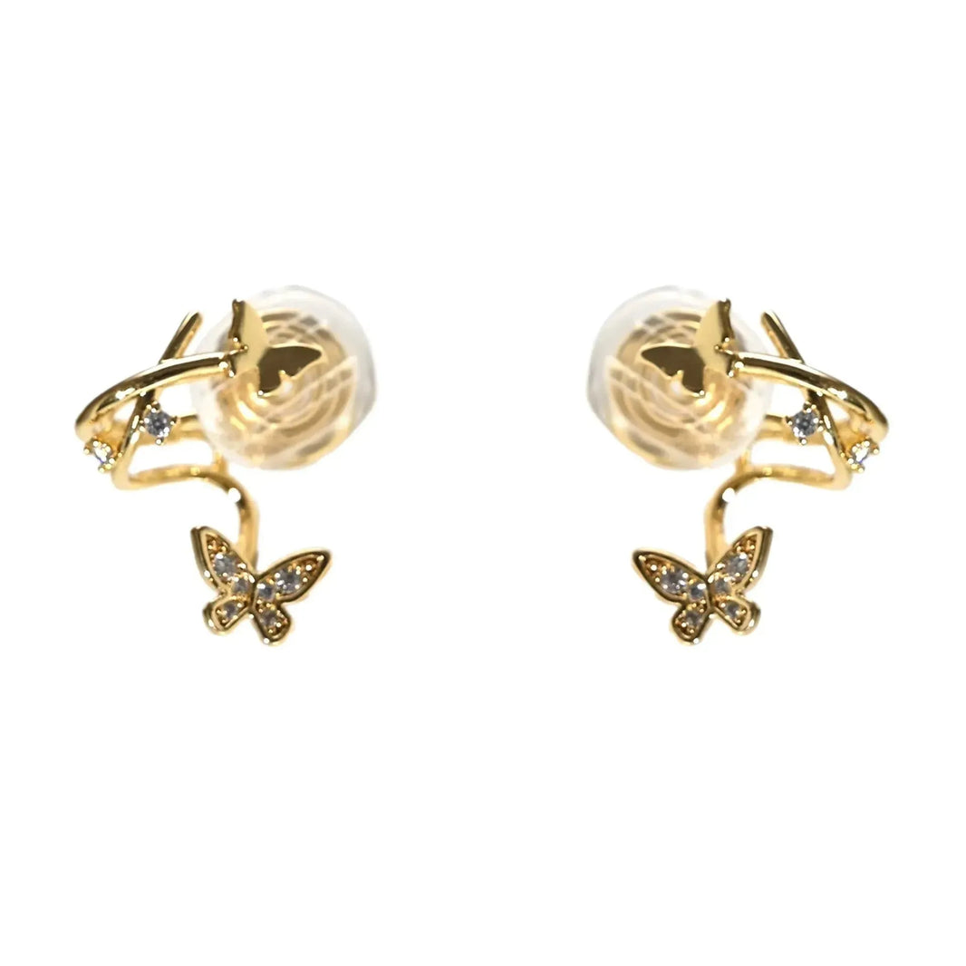 Female Cute Butterfly Earrings Jewelry - EX-STOCK CANADA