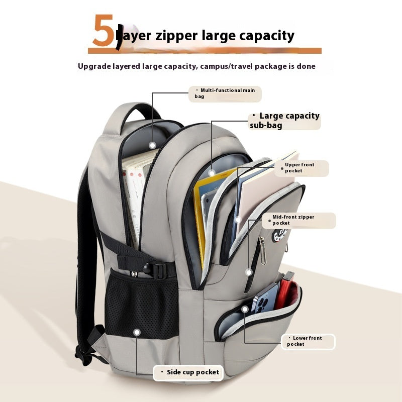 Large Capacity Oxford Cloth Business Travel Backpack EX-STOCK