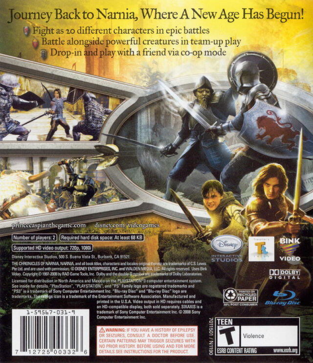 Les Chroniques de Narnia : Le Prince Caspian 