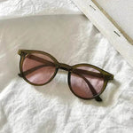 Unisex sunglasses round frame Glass UV400 - EX-STOCK Canada