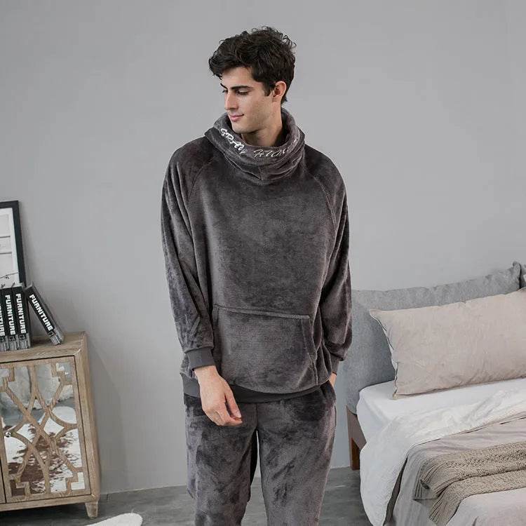 Men's Hooded Warm And Thickened Pajamas Suit - EX-STOCK Canada