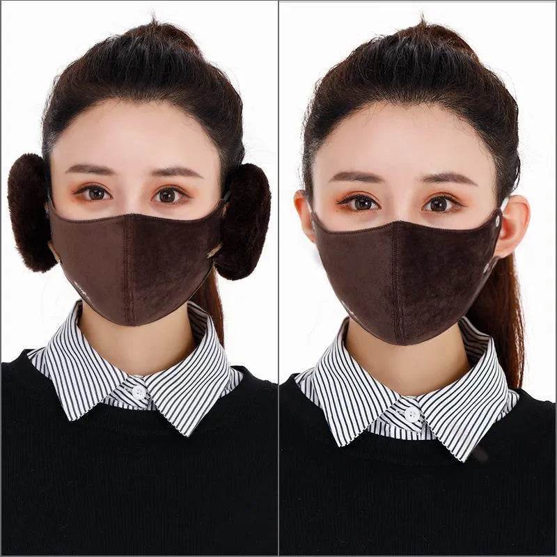 Winter detachable two-in-one warm mask earmuffs - EX-STOCK Canada