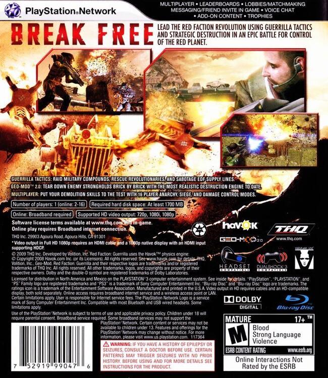 Red Faction: Guerrilla 