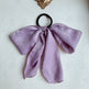 Silk satin oversized bow tie Hair Scrunchies ponytail Holder - EX-STOCK Canada