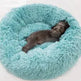 Round Long Hairy Autumn And Winter Nest Pad Cat Mattress - EX-STOCK CANADA