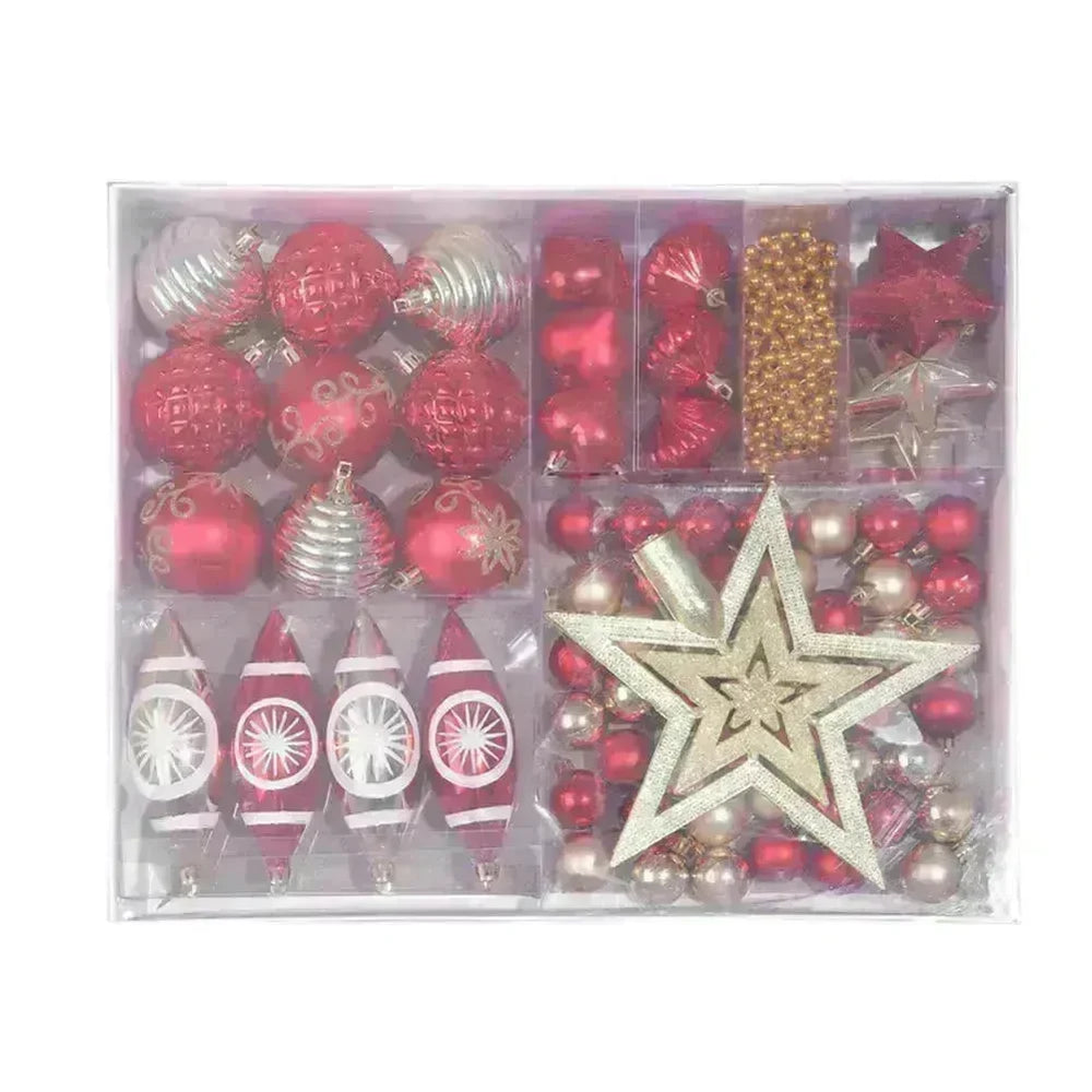 Ornament Christmas Tree Ball Decorations Xmas Ball Red Gold Silver  Blue Hanging Home Party Decor - EX-STOCK CANADA