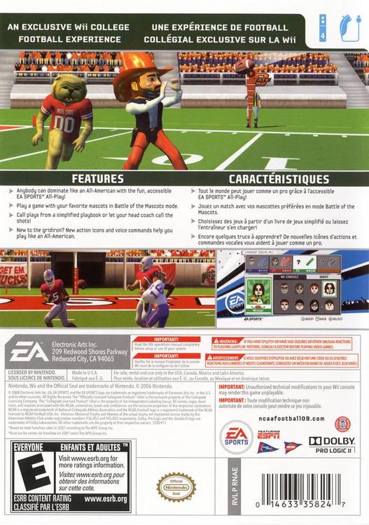 NCAA Football 09: All-Play 