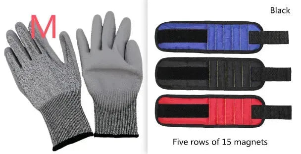 Fifteen-Compartment Powerful Magnetic Wristband - EX-STOCK CANADA