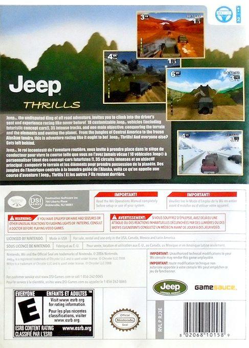 Frissons de Jeep 