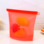 Reusable Silicone food storage bag vacuum sealed bag - EX-STOCK Canada