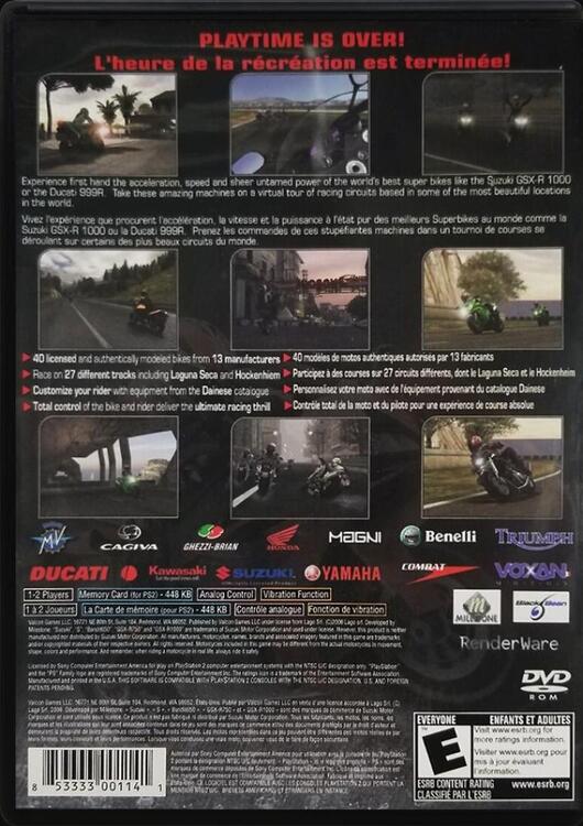 Suzuki Super-bikes II: Riding Challenge 