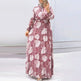 Women's Fashion Waist-controlled Muslim Dress EX-STOCK Canada 
