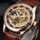 Men's Mechanical Watch Roman Scale Waterproof Fashion Business - EX-STOCK Canada