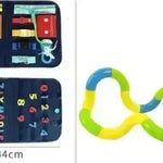 New Busy Book Children's Busy Board Dressing And Buttoning Learning Baby Early Education Preschool Sensory Learning Toy - EX-STOCK CANADA