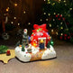 Christmas Rotating Resin Luminous Music Box Ornaments - EX-STOCK CANADA