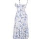 Spring And Summer Comely Pastoral Style Sling Floral A Swing Cake Dress - EX-STOCK Canada