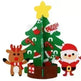 DIY Felt Christmas Tree New Year Toddler Kids Handmade Gift Toys Door Wall Hanging Ornaments Holiday Party Home Decor Set - EX-STOCK CANADA