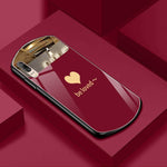 Love Touch - Up Mirror Glass Phone Case - EX-STOCK Canada