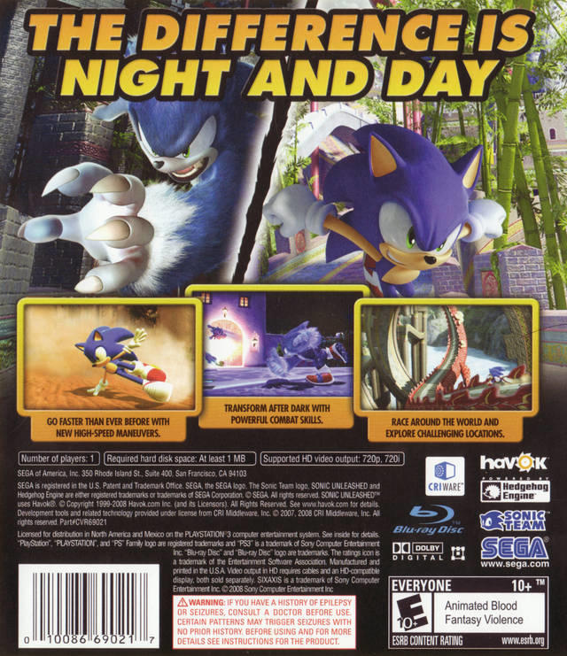 SONIC DÉCHAÎNÉ 