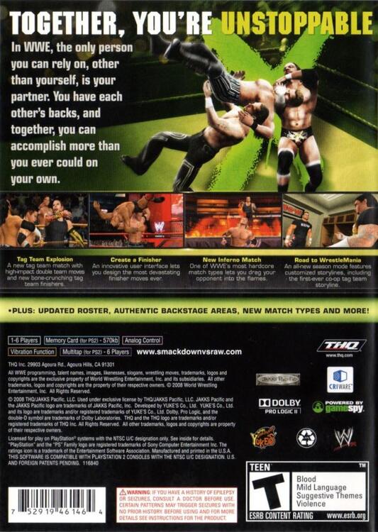 WWE SmackDown contre Raw 2009 [Plus grands succès] 