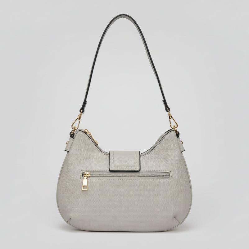 Temptation Italy Faux Leather Small Shoulder Bag with Dragonfly and Flowers 