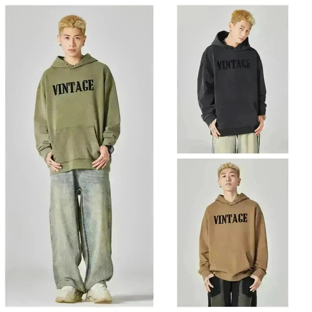 Men's Fashion Casual Hoodie Sweatshirt Pullover top men - EX-STOCK CANADA