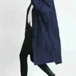 Women Casual Style Hoodie Windbreaker Mid-Length Long-Sleeved waist Jacket - EX-STOCK CANADA