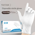 Disposable Nitrile Black Rubber Gloves 