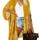 Spring Summer Printed Sun Protection Beach Kimono Cardigan Blouse top Women - EX-STOCK Canada