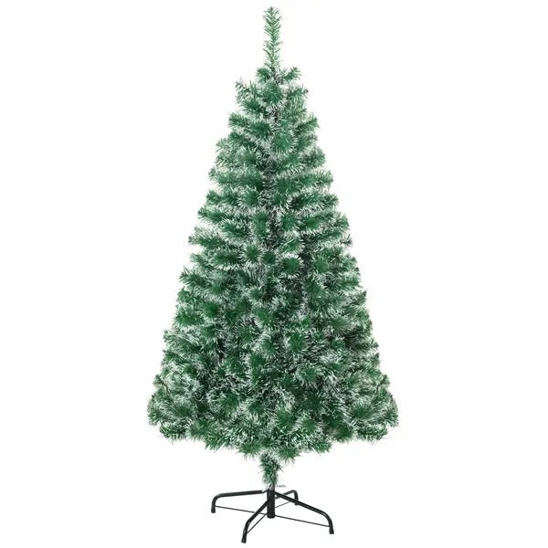 6FT Indoor Christmas Tree Artificial Decoration Xmas Gift With Metal Stand 375 Tips EX-STOCK Canada 