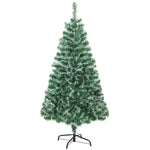 6FT Indoor Christmas Tree Artificial Decoration Xmas Gift With Metal Stand 375 Tips EX-STOCK Canada 