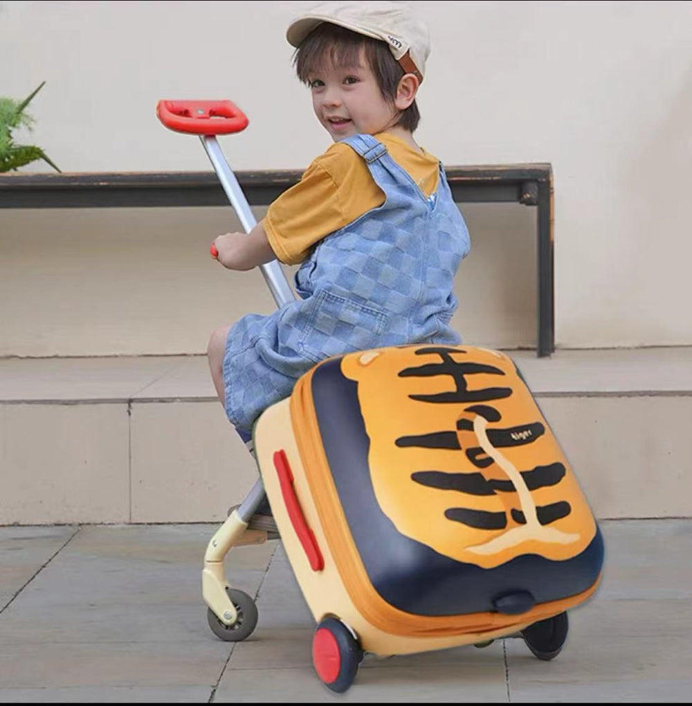 A 2-in-1 Travel Suitcase That Doubles As A Stroller Kids Can Sit And Ride While You Pull It Along Perfect For Traveling With Children | EX-STOCK Canada 