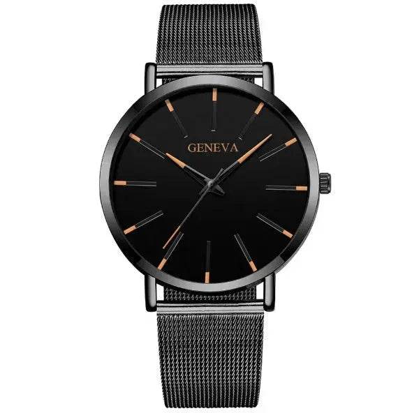 Mesh strap quartz watch - EX-STOCK Canada