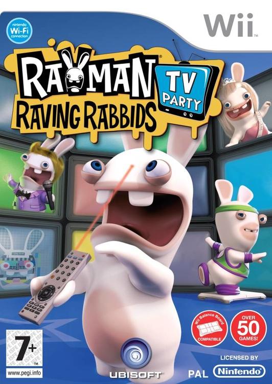RAYMAN RAVING RABBIDS TV PARTY 