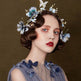 Bridal Wedding Hair Accessories Flower Headband Blue - EX-STOCK Canada