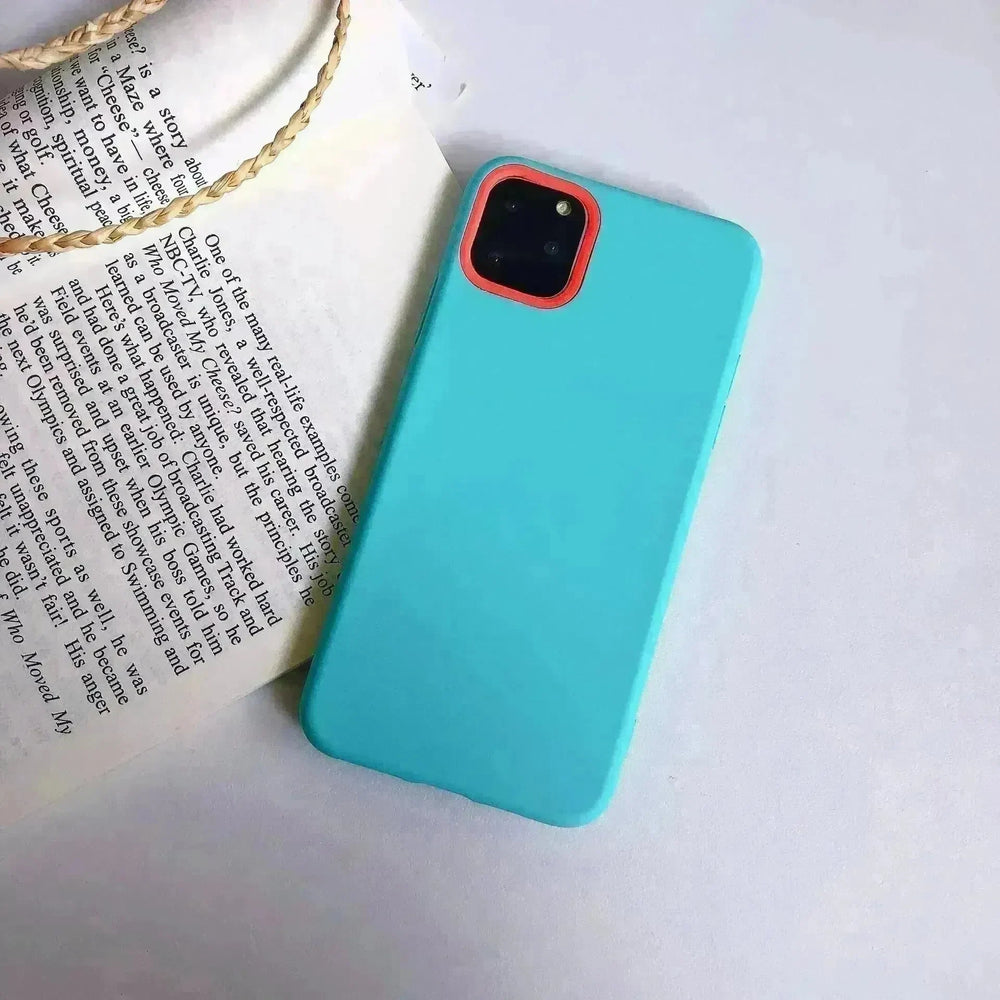 Plain Soft Silicone Mobile iphone phone case Unisex - EX-STOCK CANADA