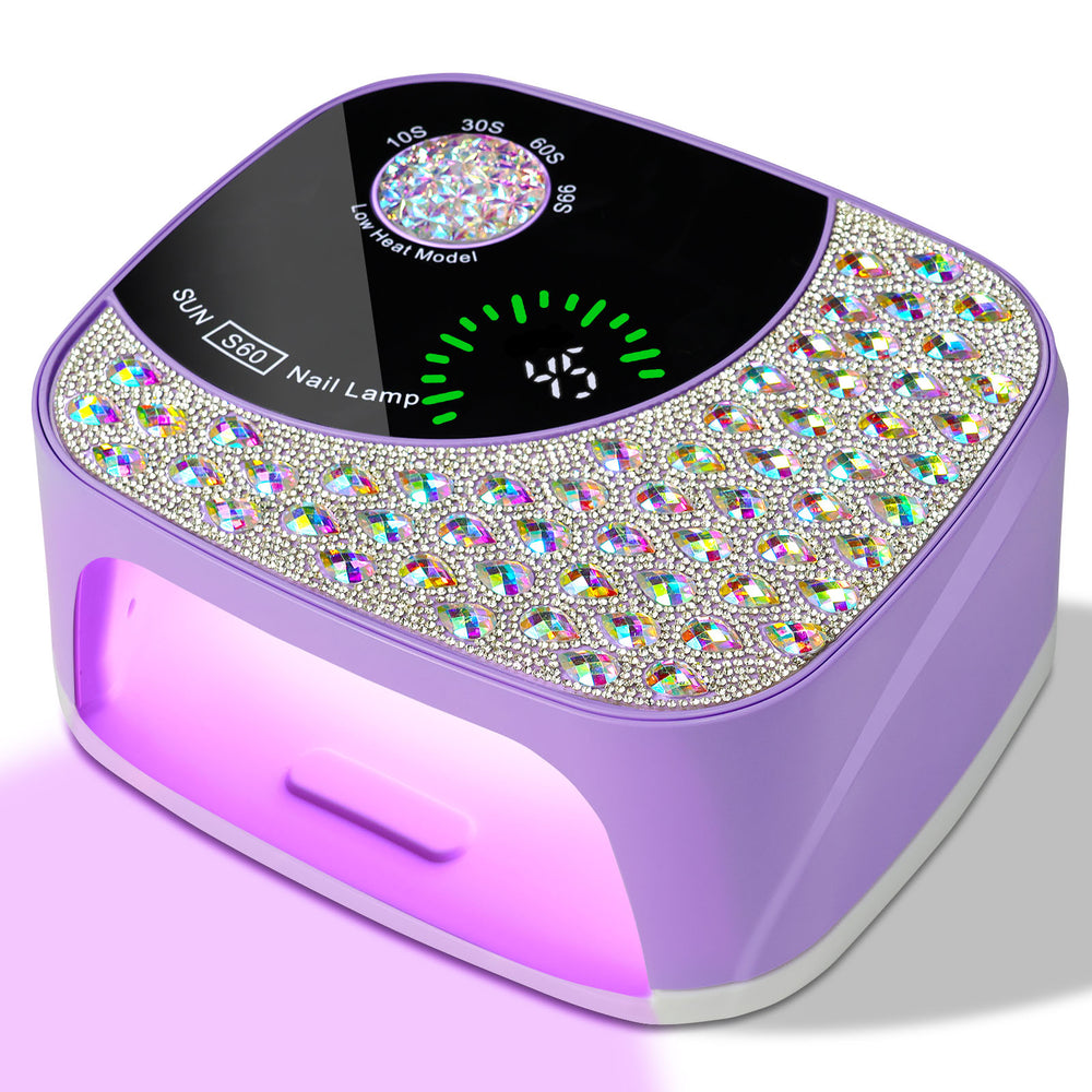 Professional UV LED Nail Lamp For Gel Nails, Cordless Nail Lamp Rechargeable Nail Dryer For Gel Polish, UV Curing Light With 4 Timer & Automatic Sensor, UV Light Lamp For Nail Art Salon At Home EX-STOCK Canada 