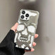 Luxury 3D Skull Metallic Glossy Gothic Phone Case compatible wit Apple - EX-STOCK Canada
