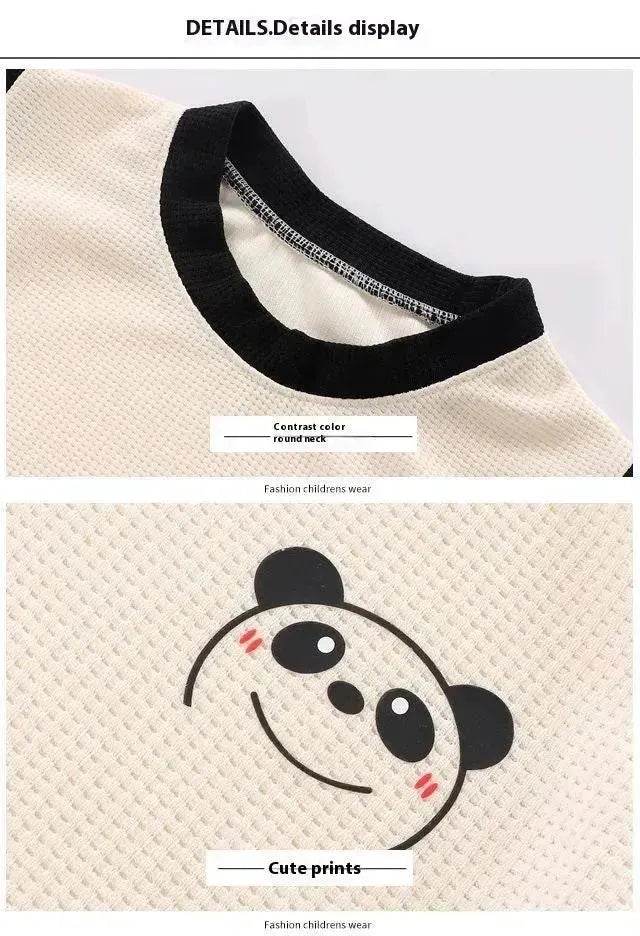 Children's Vest Suit Western Style Sleeveless Waffle two piece for boys casual wears for boys. - EX-STOCK Canada